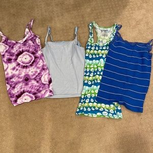 Bundle of 4 tank tops- all size small